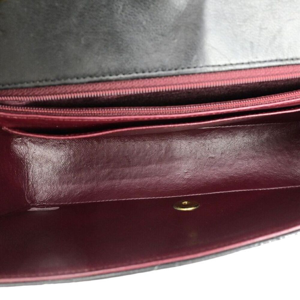 Chanel Diana Black Leather Shoulder Bag (Pre-Owned) - Picture 5 of 12